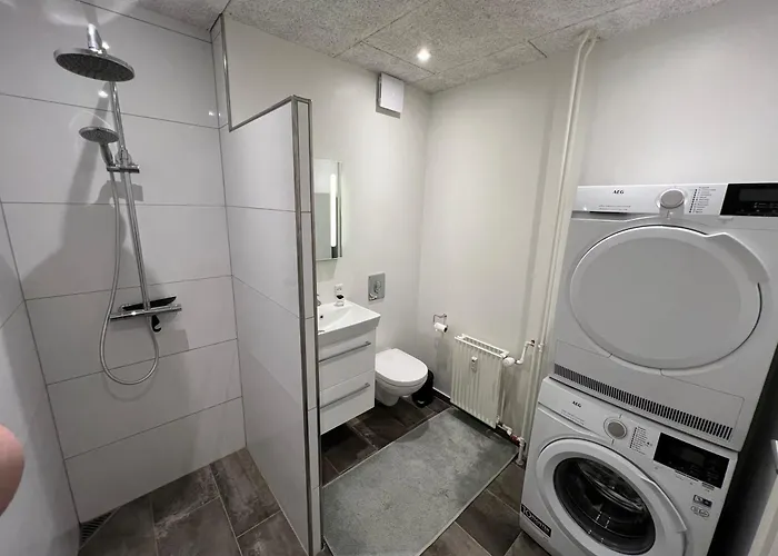 Nyrenoveret Med Balkon Og Parkering Apartament